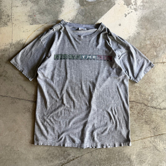 Vintage 90s Distressed Reebok Tshirt - XL