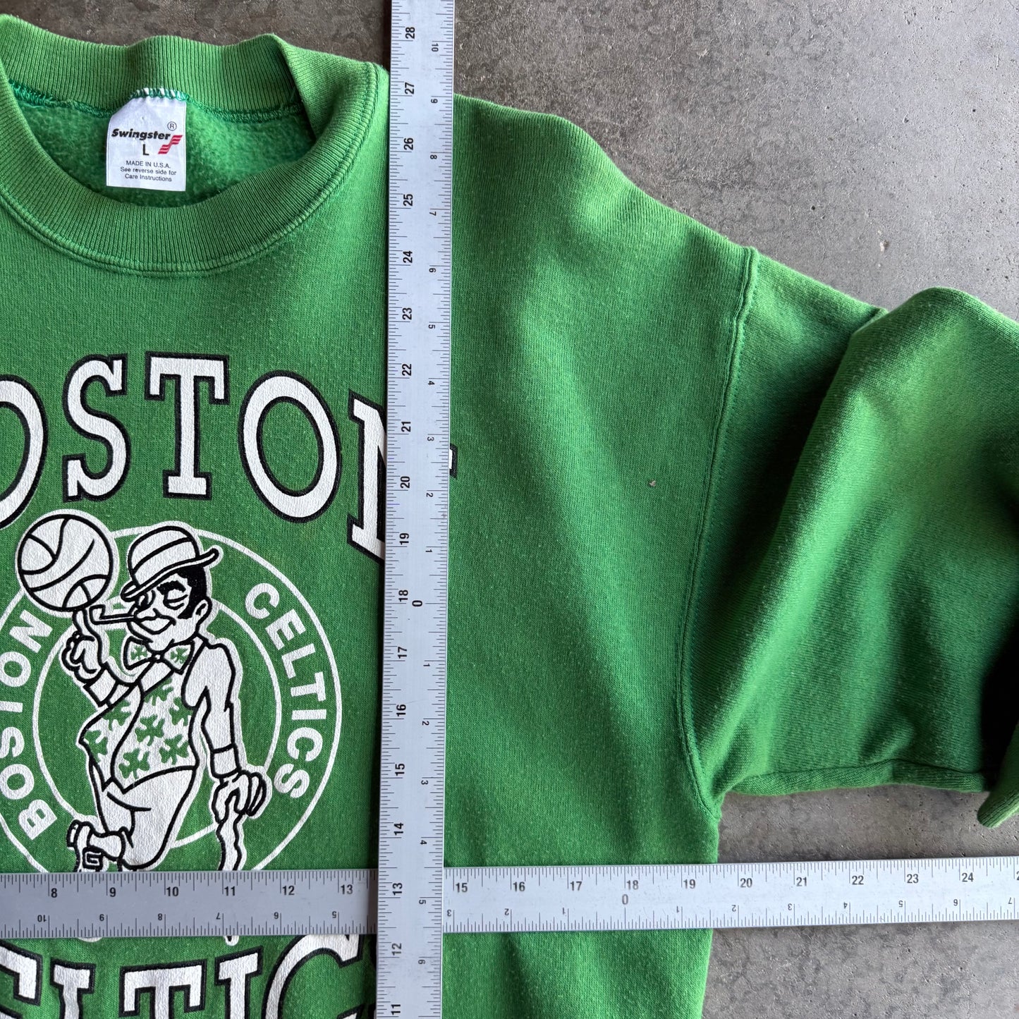 Vintage Boston Celtics Crewneck - L