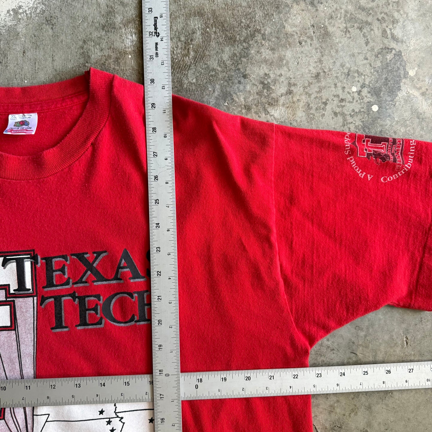 Vintage 90s Texas Tech Tshirt - XL