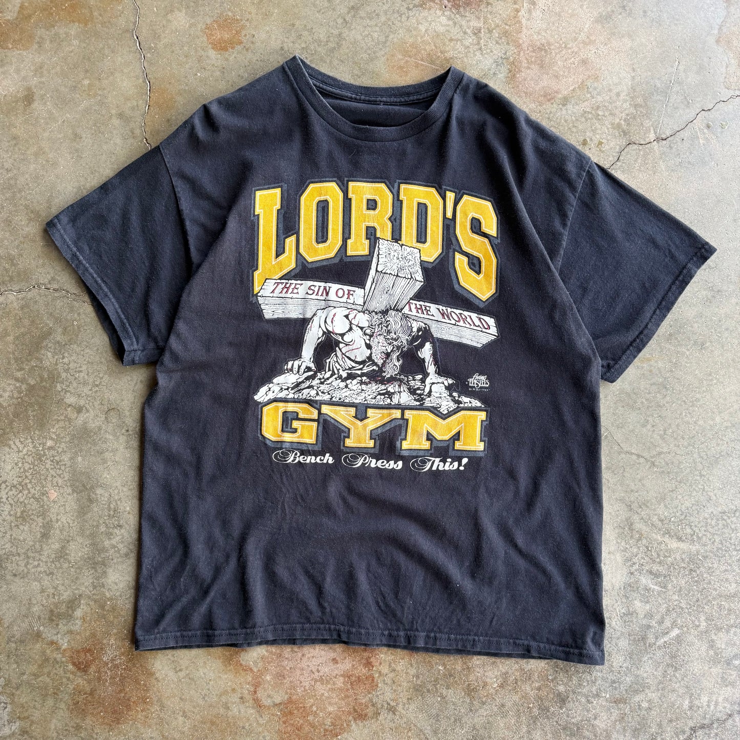 Vintage Lords Gym Tshirt - L