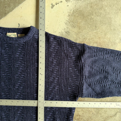 Vintage 90s Fall Grandma Sweater - XL