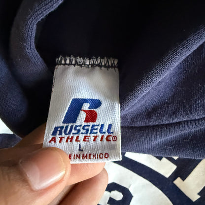 Vintage 00s Russell Athletic Track Hoodie - L