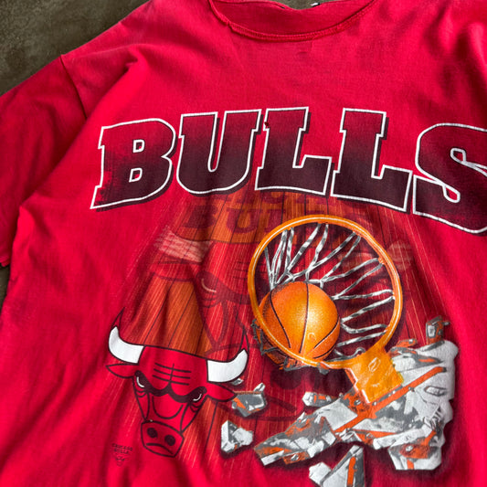 Vintage Bulls Boxy Tshirt - XL