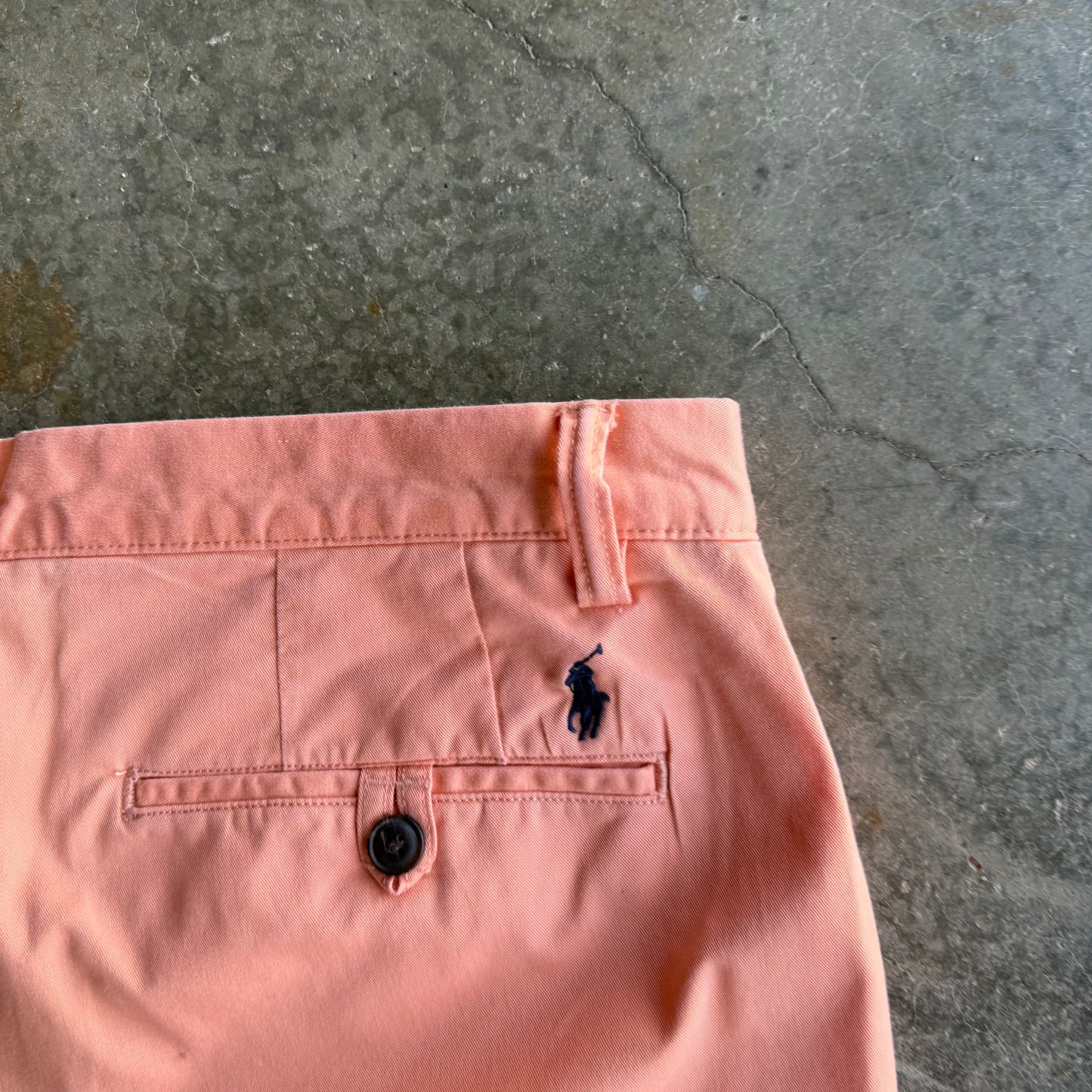 Vintage Orange Polo Ralph Lauren Shorts - 33