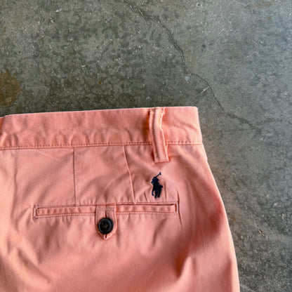 Vintage Orange Polo Ralph Lauren Shorts - 33