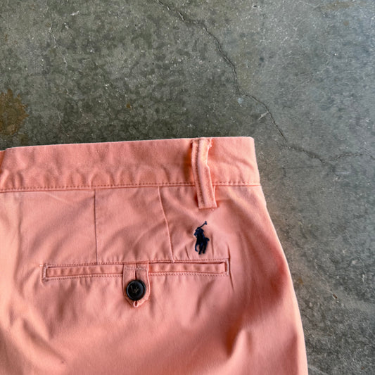 Vintage Orange Polo Ralph Lauren Shorts - 33