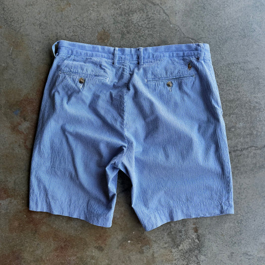 Vintage Blue Striped Polo Ralph Lauren Shorts - 33
