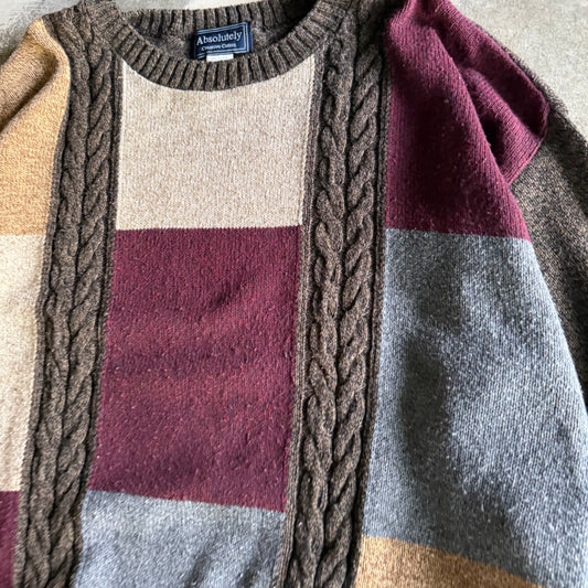 Vintage 00s Grandpa Sweater - XL