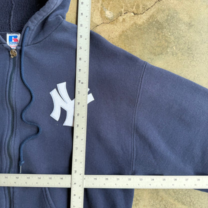 Vintage New York Yankees Zip Up - XL