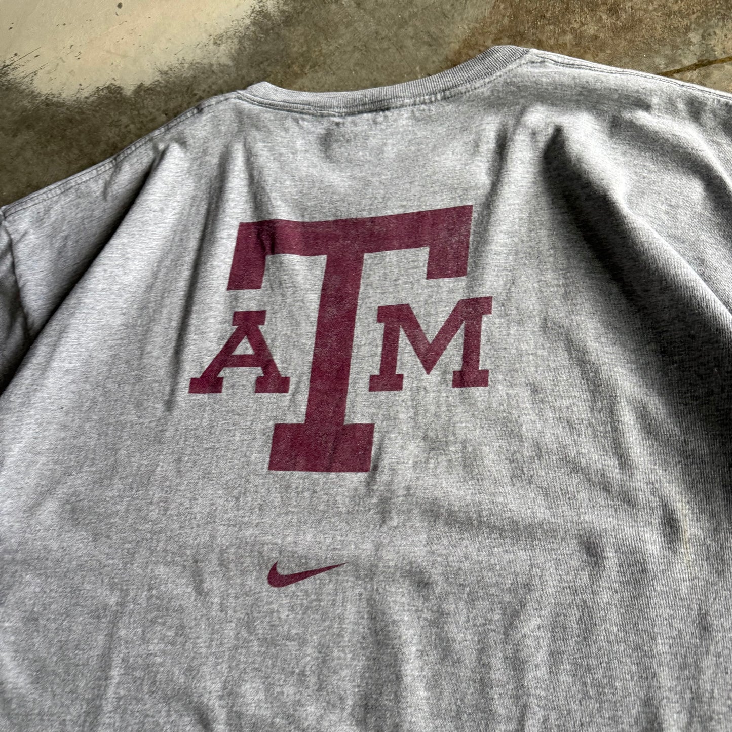 Vintage 90s A&M Football Tshirt - XL