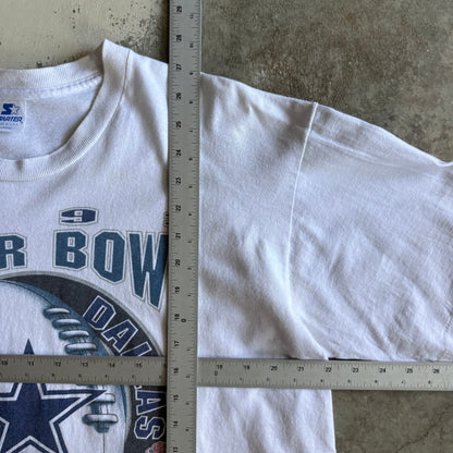 Vintage 90s Cowboys Super Bowl Tshirt - L