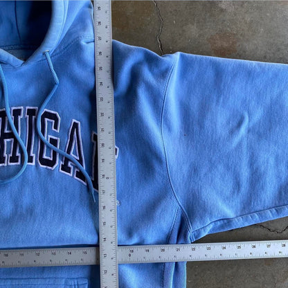 Vintage 00s Michigan Heavyweight Hoodie - L