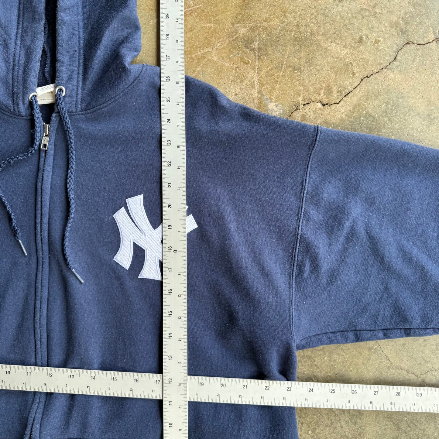 Vintage New York Yankees Zip Up - XL