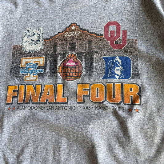 Vintage 90s Final Four College Tshirt - L