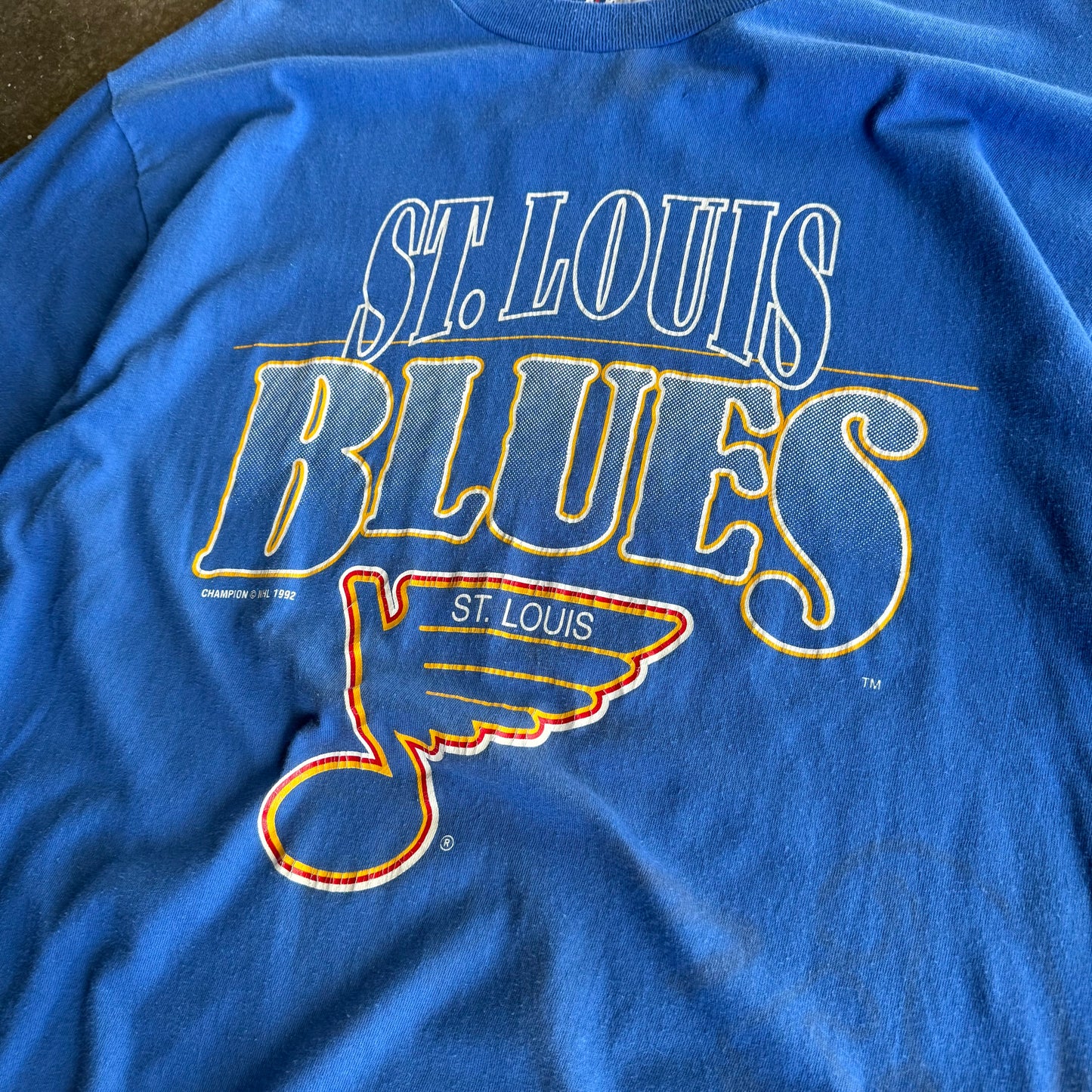 Vintage 90s St.Louis Blues Tee - XL