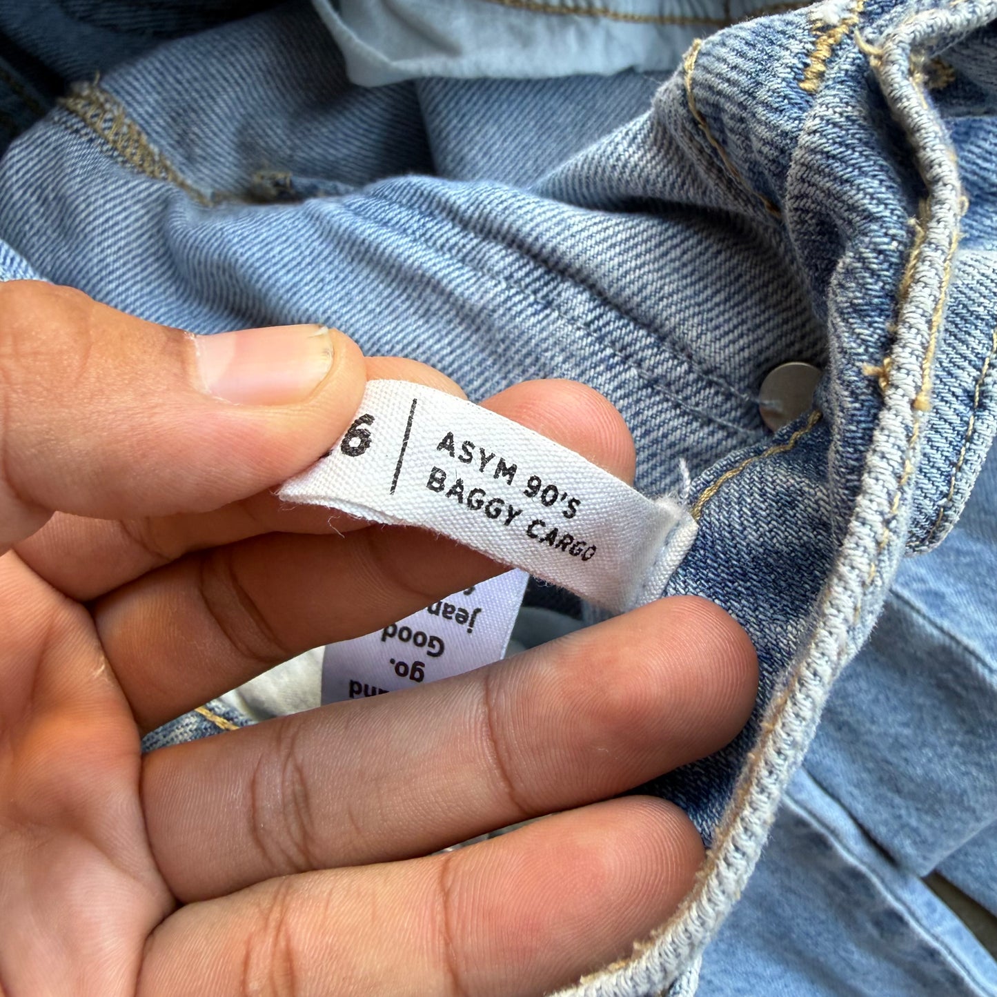 Baggy Cargo Jeans - 26