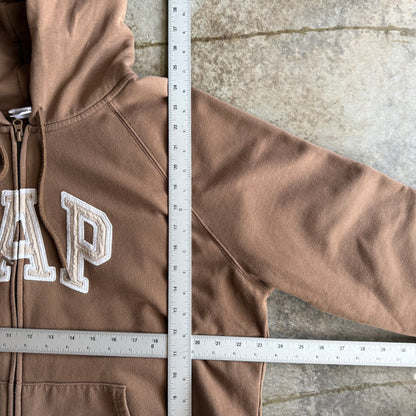 Vintage Brown GAP Zip Up - XXL