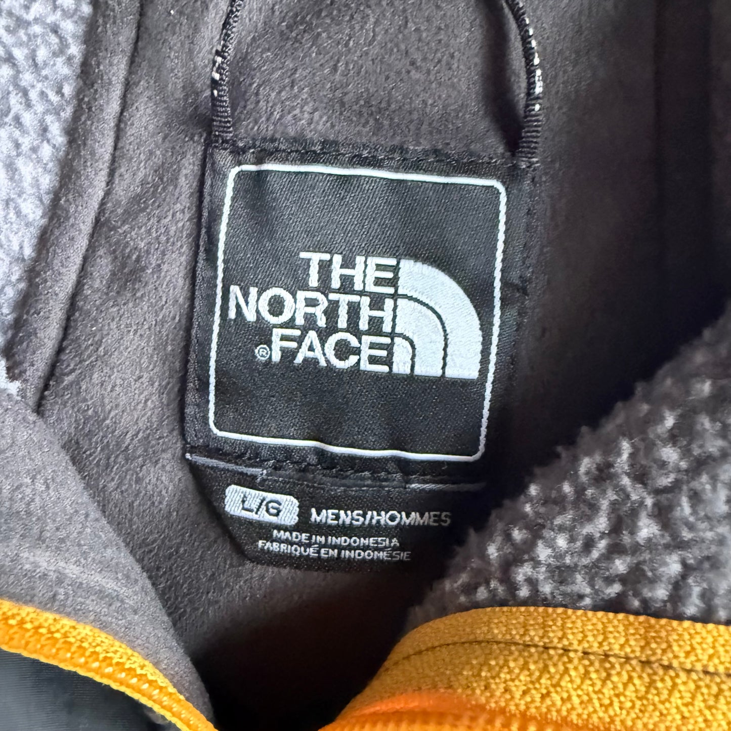 North Face Zip Up - L