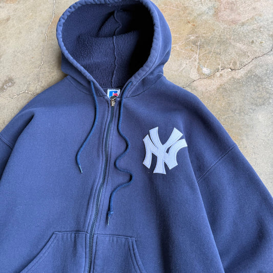 Vintage New York Yankees Zip Up - XL