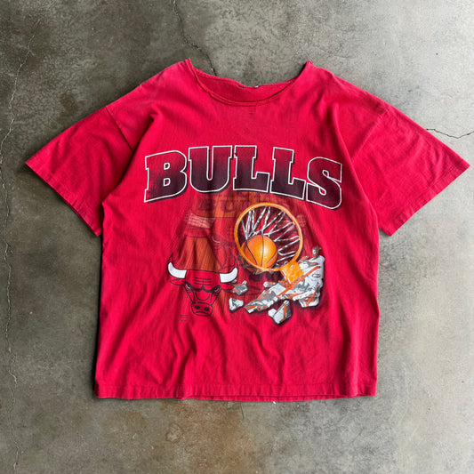 Vintage Bulls Boxy Tshirt - XL