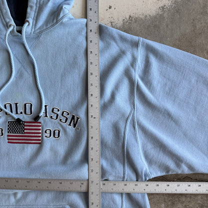 Vintage 90s US POLO ASSN Hoodie - L
