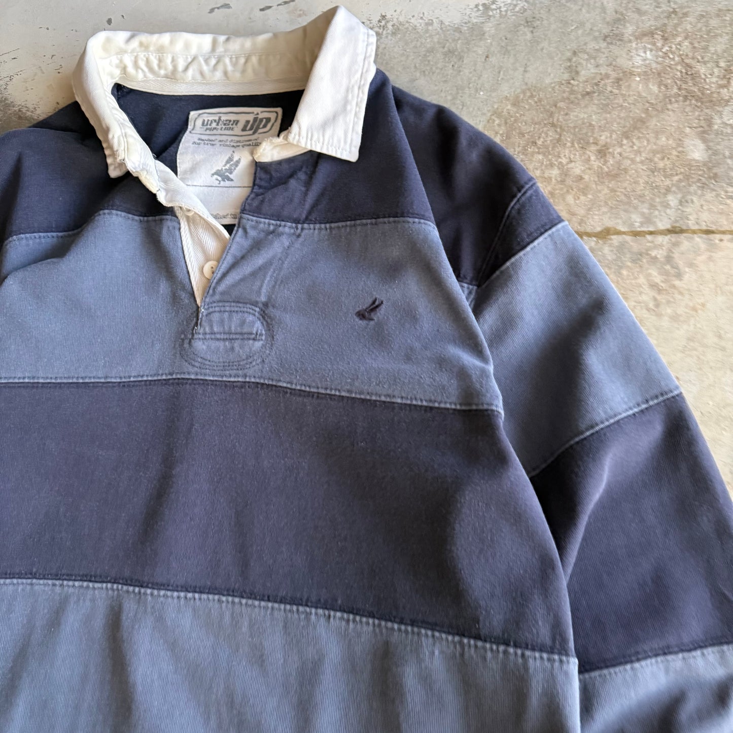 Vintage 00s Rugby Polo - L