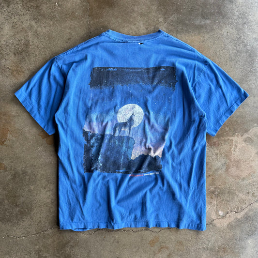 Vintage 90s Marlboro Wolf Tshirt - L