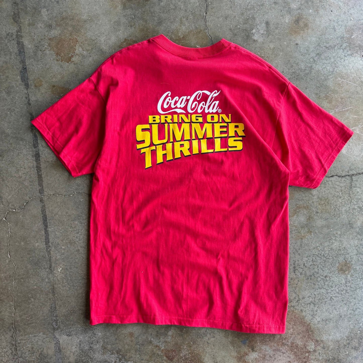 Vintage Coke Summer Thrills Tshirt - L