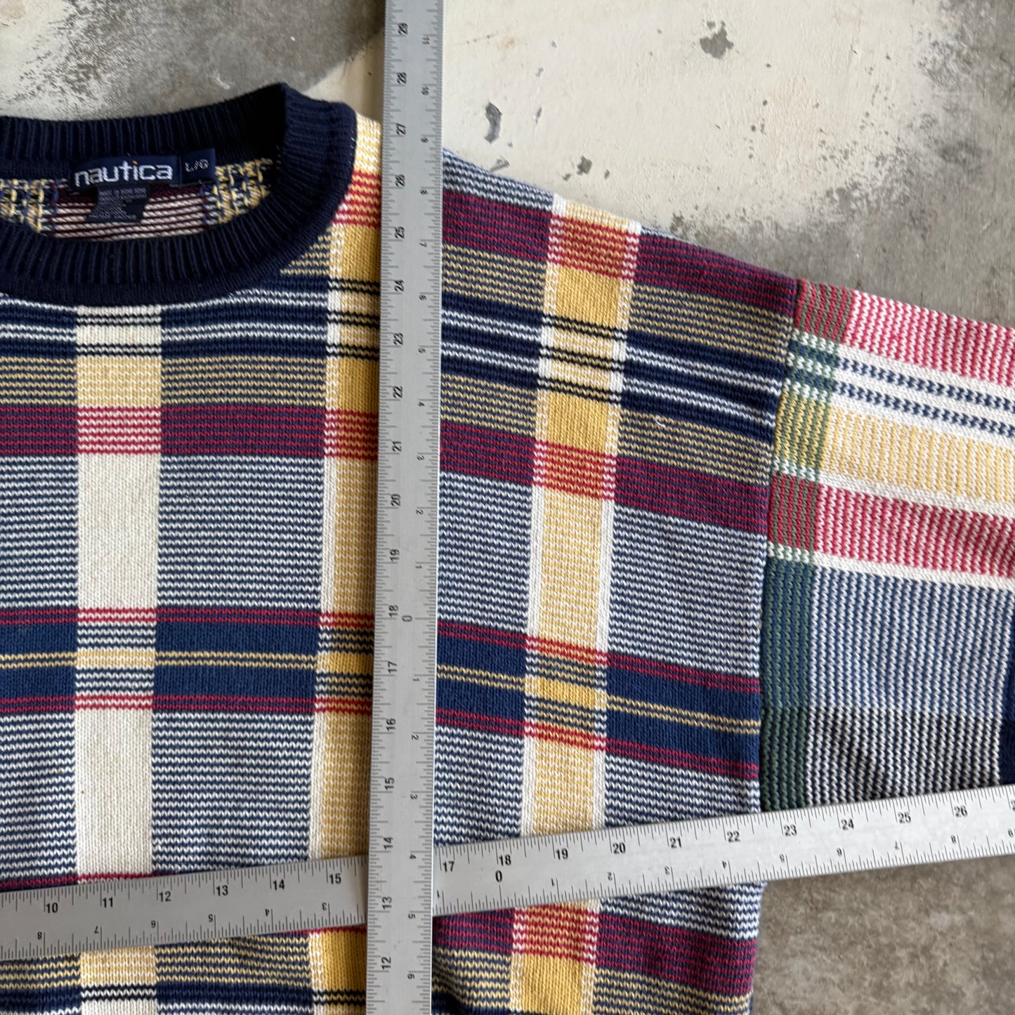 Vintage 90s Knit Sweater - L
