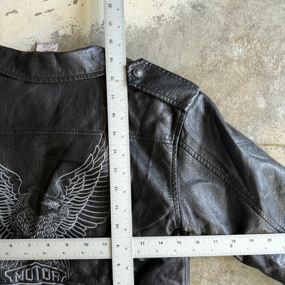 Vintage Kids 00s Harley Davidson Jacket - S