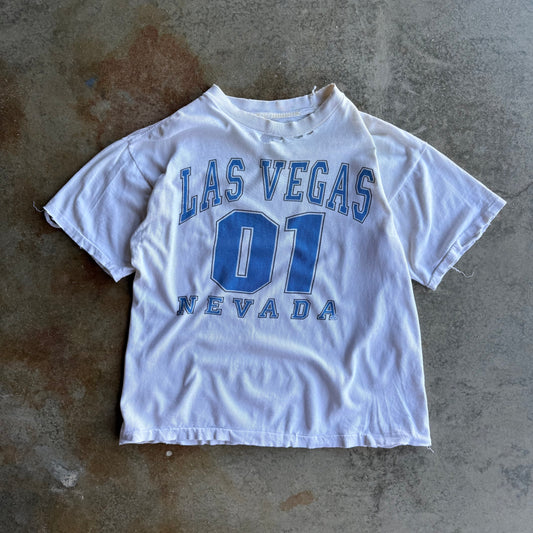 Vintage Spring Distressed Las Vegas Tshirt - L