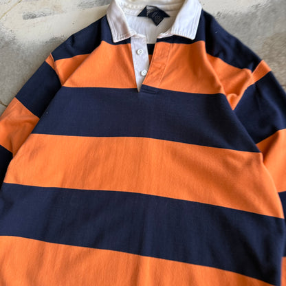 Vintage 90s Lands End Rugby - L