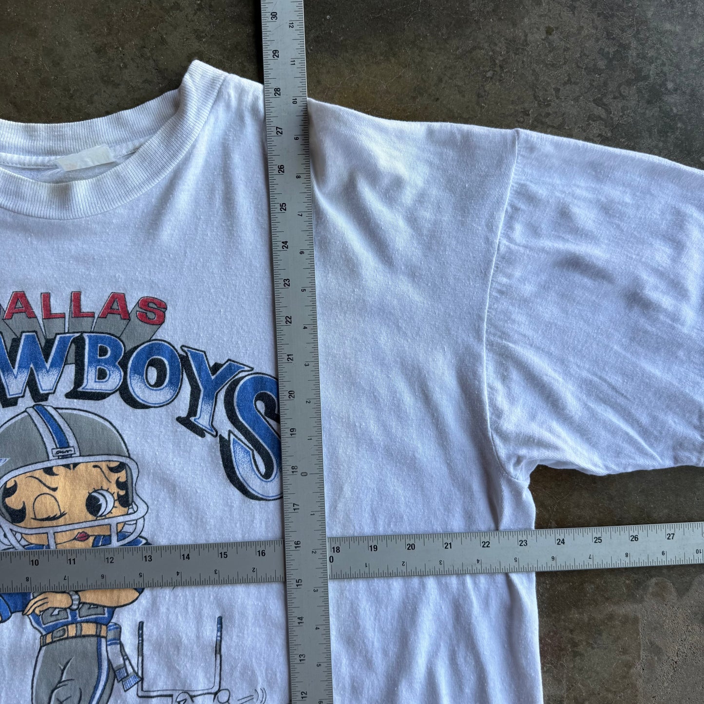 Vintage Cowboys Betty Boop Tshirt - XL