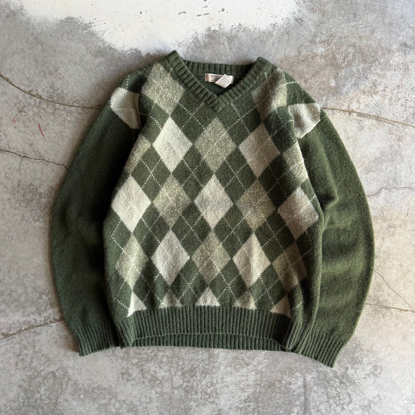 Vintage 90s Grandpa Sweater - L