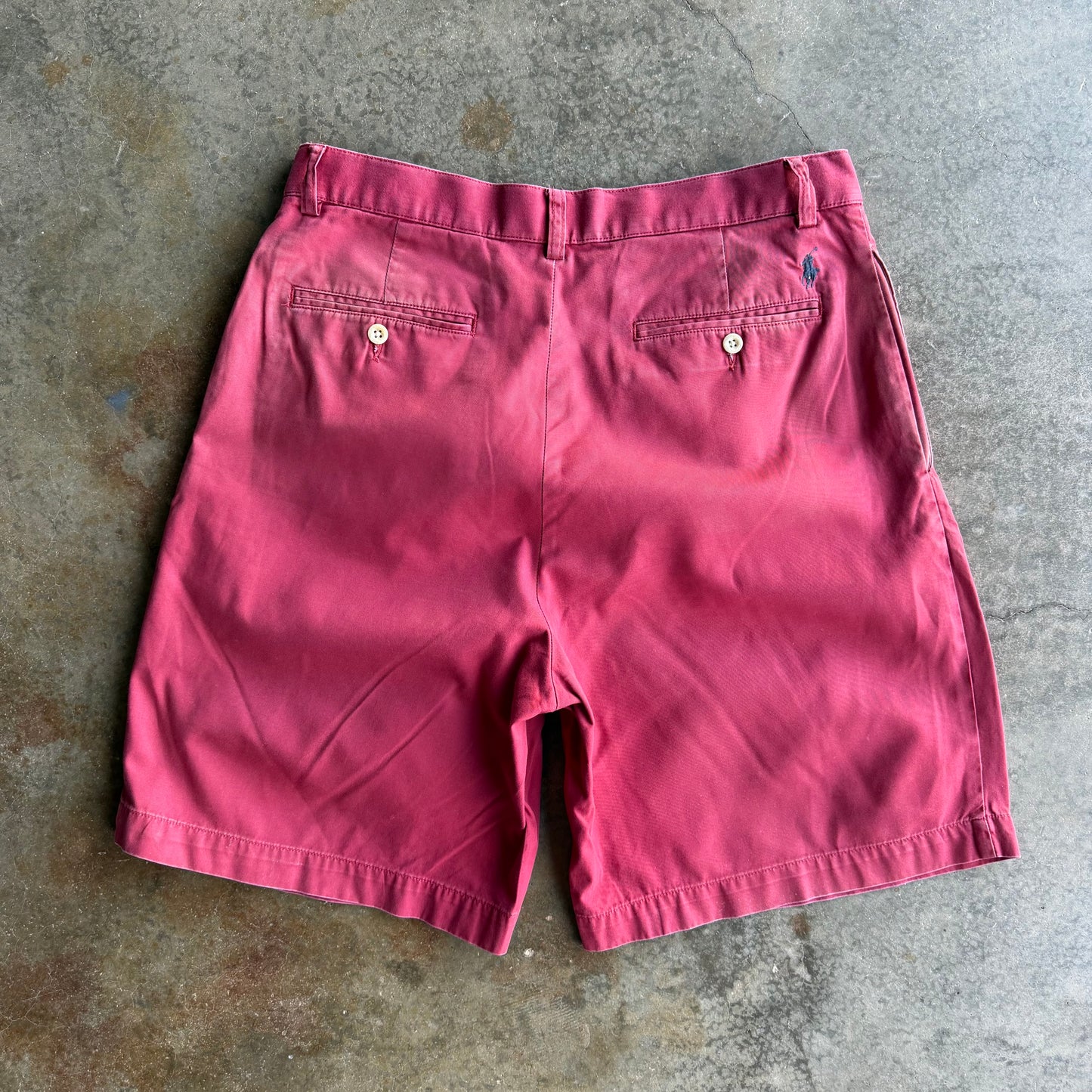 Vintage Red Polo Ralph Lauren Shorts - 33