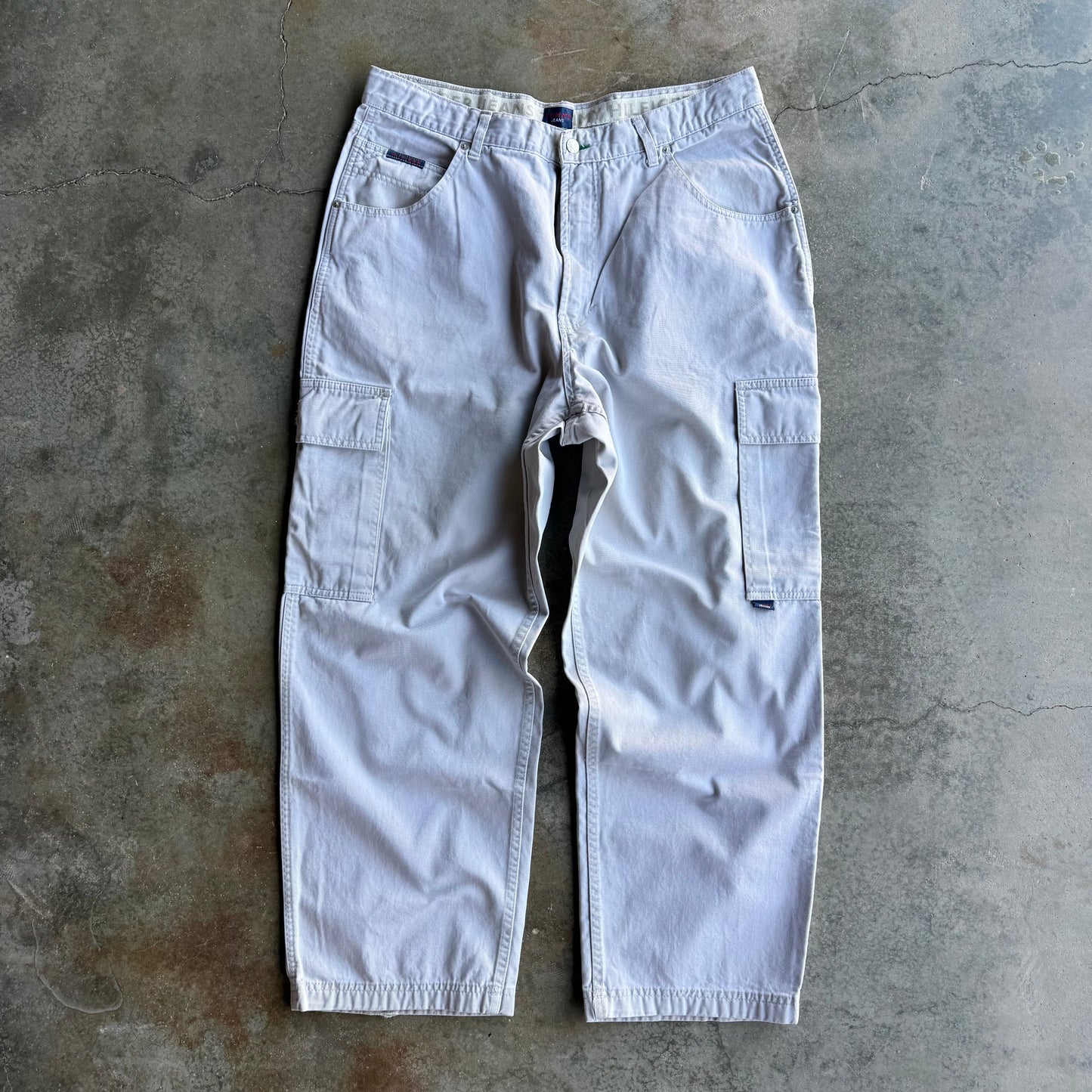 Vintage Light Tan Baggy Tommy Pants - 38