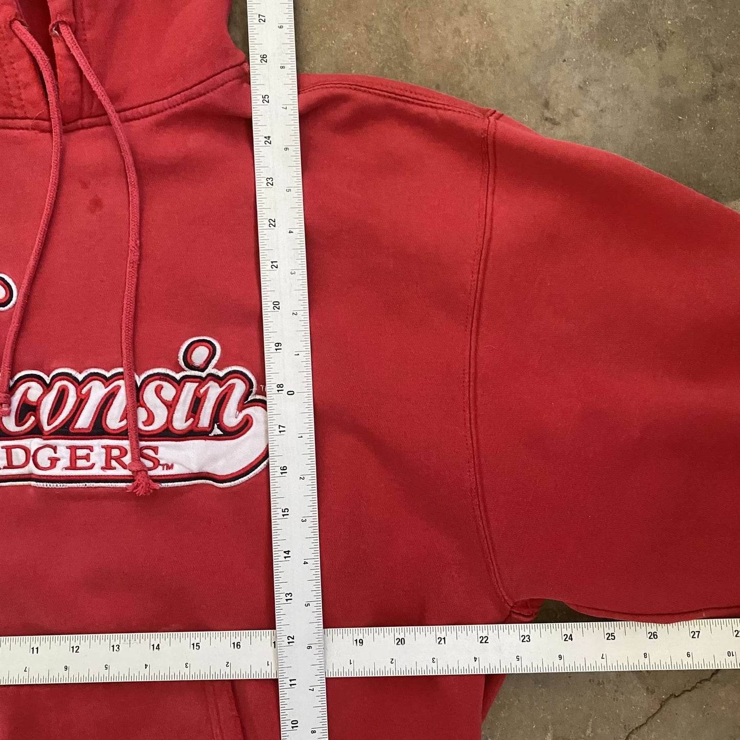 Vintage 00’s Wisconsin University Hoodie - XL