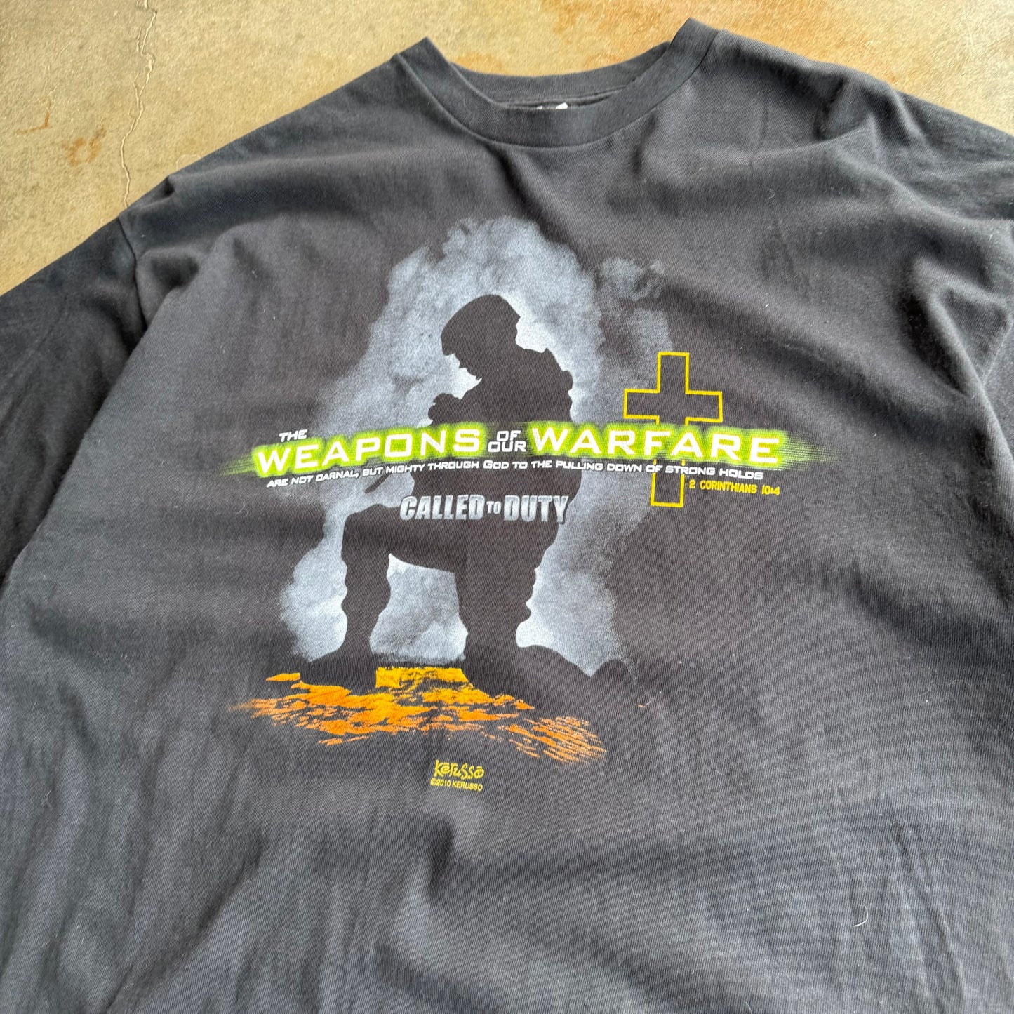Vintage Weapons Of Warfare Tshirt - XXL