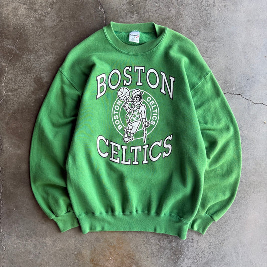 Vintage Boston Celtics Crewneck - L