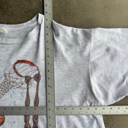 Vintage basketball Boxy Tshirt - XL