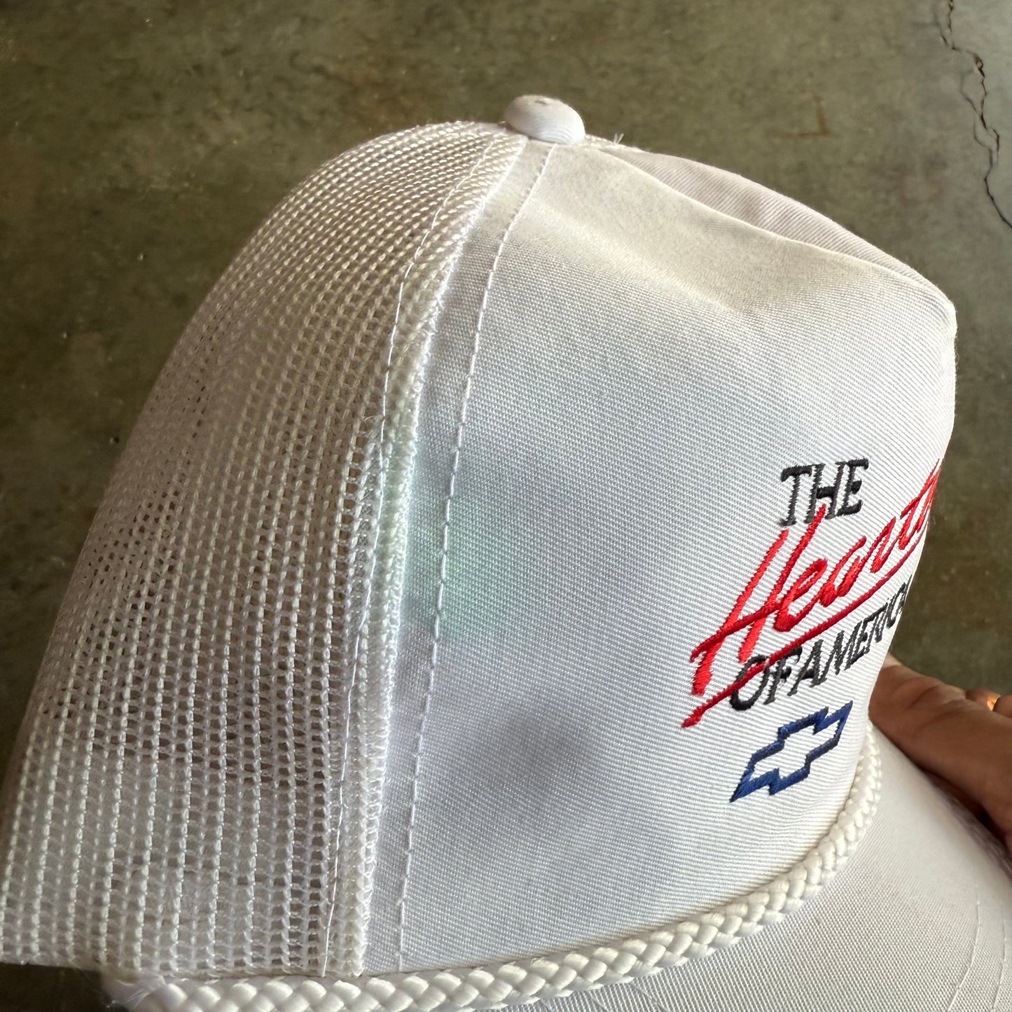 Vintage 90s Chevrolet SnapBack Trucker Hat