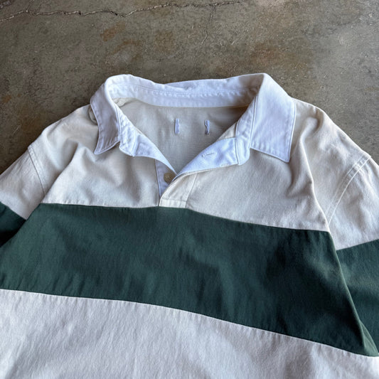 Vintage Spring Rugby Polo - L