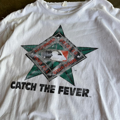 Vintage 90s Faded Orioles Tee - XL