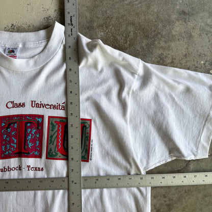 Vintage 90s Texas Tech Tshirt - XL