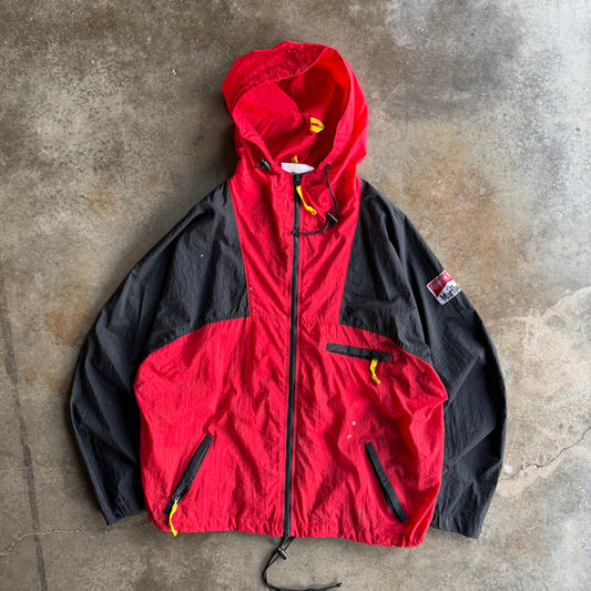 Vintage 90s Marlboro Windbreaker/ Bag - L