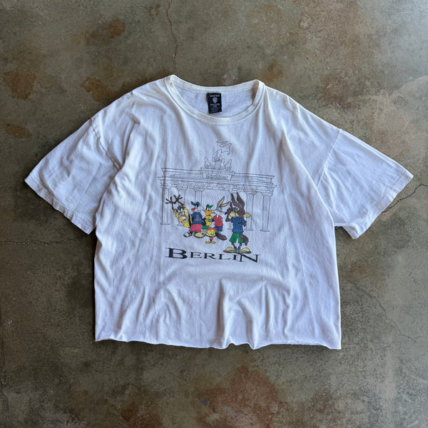 Vintage Berlin Cropped boxy Tshirt - XXL