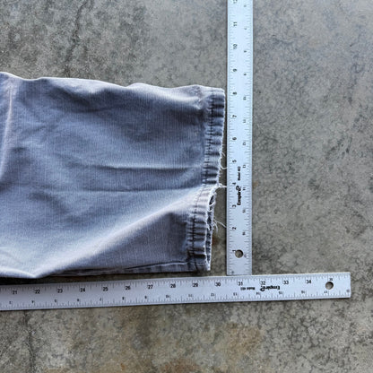 Vintage Faded Grey Wrangler Cargo Pants - 32