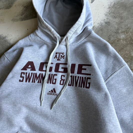 Vintage 00s Aggies Track Hoodie - L