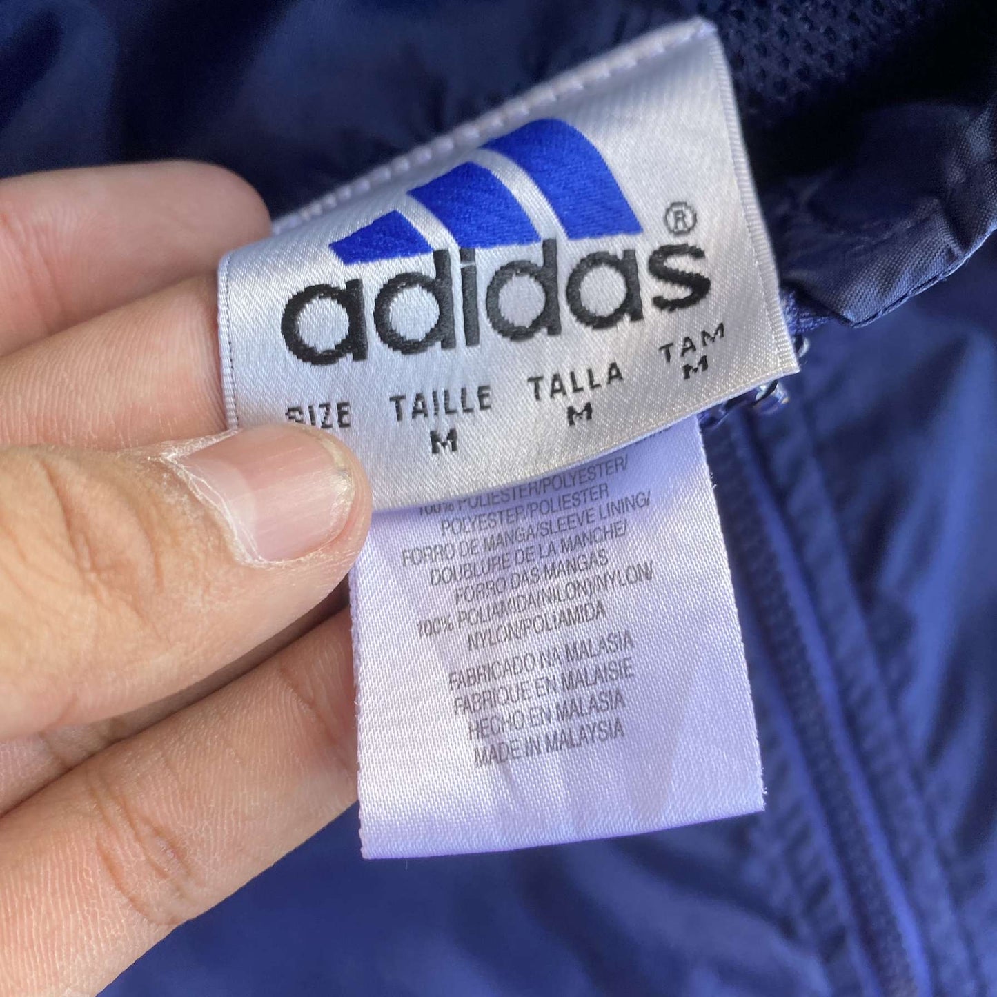 Vintage 90’s Adidas Windbreaker- M
