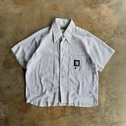Vintage New York Yankees Cropped Boxy Up - L